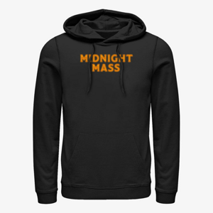 Queens Netflix Midnight Mass - Logo Glow Unisex Hoodie Black