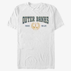 Queens Netflix Outer Banks - Collegiate Unisex T-Shirt White