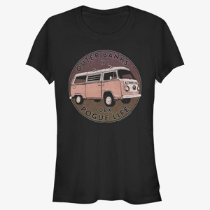Queens Netflix Outer Banks - Van Life Women's T-Shirt Black