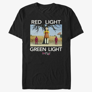 Queens Netflix Squid Game - Red Light Green Light Men's T-Shirt Black