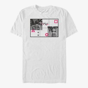Queens Netflix Squid Game - Squid Game Tiles Unisex T-Shirt White