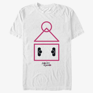 Queens Netflix Squid Game - Squid Icon Unisex T-Shirt White