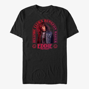 Queens Netflix Stranger Things - Dungeon Master Eddie Men's T-Shirt Black