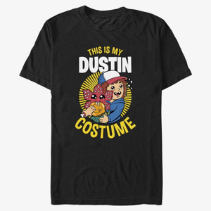 Queens Netflix Stranger Things - Dustin Costume Unisex T-Shirt Black