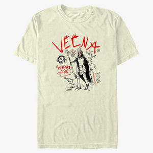 Queens Netflix Stranger Things - Vecna Doodles Men's T-Shirt Natural