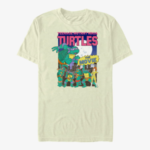 Queens Nickelodeon Teenage Mutant Ninja Turtles - CHEESY POSTER Unisex T-Shirt Natural