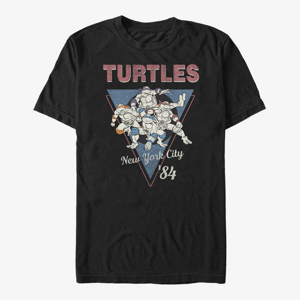Queens Nickelodeon Teenage Mutant Ninja Turtles - Eighty Four Unisex T-Shirt Black