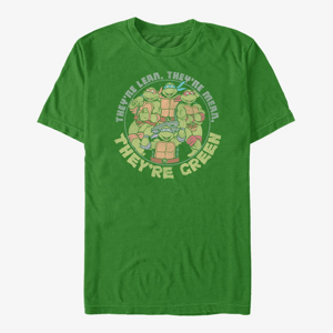 Queens Nickelodeon Teenage Mutant Ninja Turtles - Green Unisex T-Shirt Kelly Green
