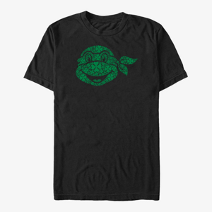 Queens Nickelodeon Teenage Mutant Ninja Turtles - Turtle Clover Fill Unisex T-Shirt Black