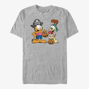 Queens Paramount Garfield - Pirate Buds Unisex T-Shirt Heather Grey