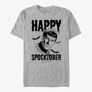 Queens Paramount Star Trek - Spocktober Two Unisex T-Shirt Heather Grey