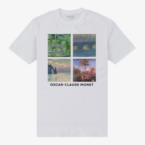 Queens Park Agencies - APOH Oscar-Claude Monet Unisex T-Shirt White