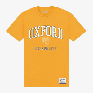 Queens Park Agencies - Oxford University Crest Unisex T-Shirt Gold
