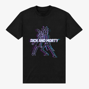 Queens Park Agencies - Rick and Morty 3D Unisex T-Shirt Black