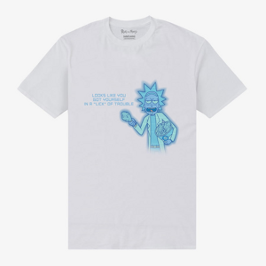 Queens Park Agencies - Rick and Morty Lick Unisex T-Shirt White