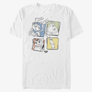 Queens Pixar A Bug's Life - Four Up Unisex T-Shirt White
