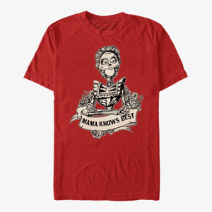 Queens Pixar Coco - Mom Knows Best Unisex T-Shirt Red