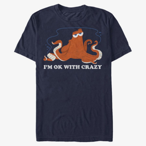 Queens Pixar Finding Dory - Okay Crazy Unisex T-Shirt Navy Blue