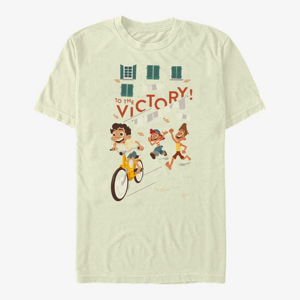 Queens Pixar Luca - To The Victory Unisex T-Shirt Natural