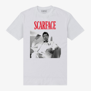 Queens Scarface - Scarface Suit Unisex T-Shirt White