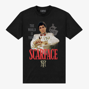 Queens Scarface - Scarface The World Is Yours Unisex T-Shirt Black