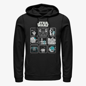 Queens Star Wars: A New Hope - Episode Four Story Unisex Hoodie Black