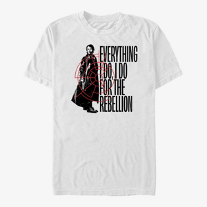 Queens Star Wars: Andor - Everything for the Rebellion Unisex T-Shirt White