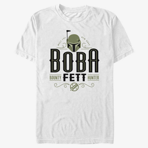 Queens Star Wars Book of Boba Fett - Boba Fett Bounty Hunter Unisex T-Shirt White
