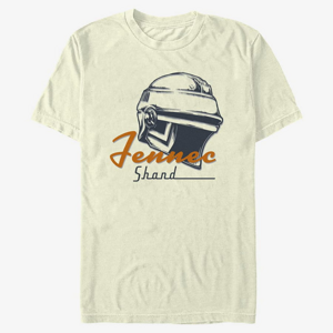 Queens Star Wars Book of Boba Fett - Fennec Helmet Unisex T-Shirt Natural