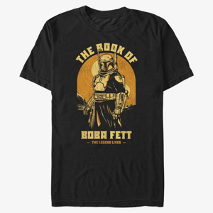 Queens Star Wars Book of Boba Fett - Living Legend Unisex T-Shirt Black