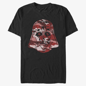 Queens Star Wars - Camo Vader Red Unisex T-Shirt Black