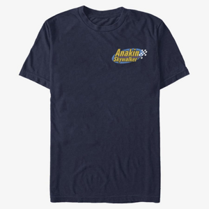 Queens Star Wars: Classic - Anakin Pocket Unisex T-Shirt Navy Blue