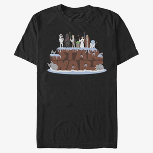 Queens Star Wars: Classic - Birthday Cake Unisex T-Shirt Black
