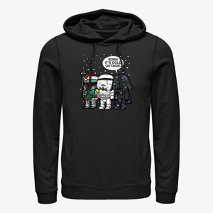 Queens Star Wars: Classic - Boba It's Cold Unisex Hoodie Black
