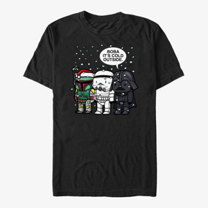 Queens Star Wars: Classic - Boba It's Cold Unisex T-Shirt Black