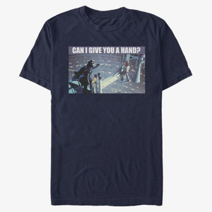 Queens Star Wars: Classic - Can I Give You A Hand Unisex T-Shirt Navy Blue