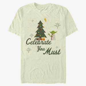 Queens Star Wars: Classic - Celebrate You Must Unisex T-Shirt Natural