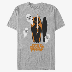 Queens Star Wars: Classic - Coffin Spooks Unisex T-Shirt Heather Grey