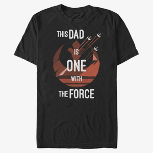 Queens Star Wars: Classic - Dad Force One Unisex T-Shirt Black