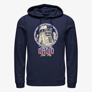 Queens Star Wars: Classic - Droid for Me Unisex Hoodie Navy Blue