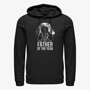 Queens Star Wars: Classic - FATHER OF THE YEAR Unisex Hoodie Black