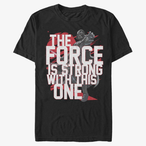 Queens Star Wars: Classic - Force Stack Vader Men's T-Shirt Black