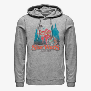 Queens Star Wars: Classic - Forest Moon Title Unisex Hoodie Heather Grey