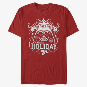 Queens Star Wars: Classic - Holiday Sith Unisex T-Shirt Red