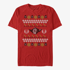 Queens Star Wars: Classic - Jedi Holiday Unisex T-Shirt Red