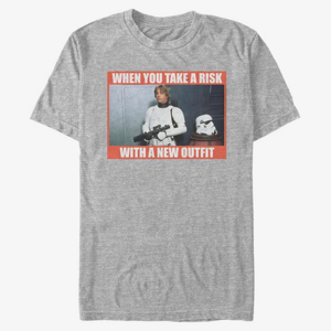 Queens Star Wars: Classic - New Outfit Unisex T-Shirt Heather Grey