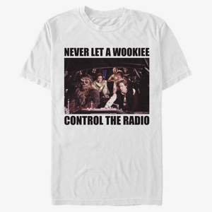 Queens Star Wars: Classic - No Wookie Radio Unisex T-Shirt White