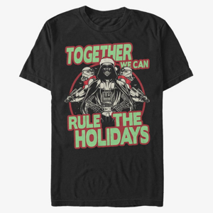 Queens Star Wars: Classic - Rule the Holidays Unisex T-Shirt Black