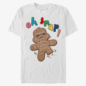 Queens Star Wars: Classic - STORM TROOPER GINGERBREAD Unisex T-Shirt White