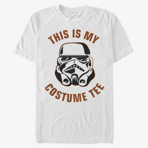 Queens Star Wars: Classic - This Is My Storm Trooper Costume Tee Unisex T-Shirt White